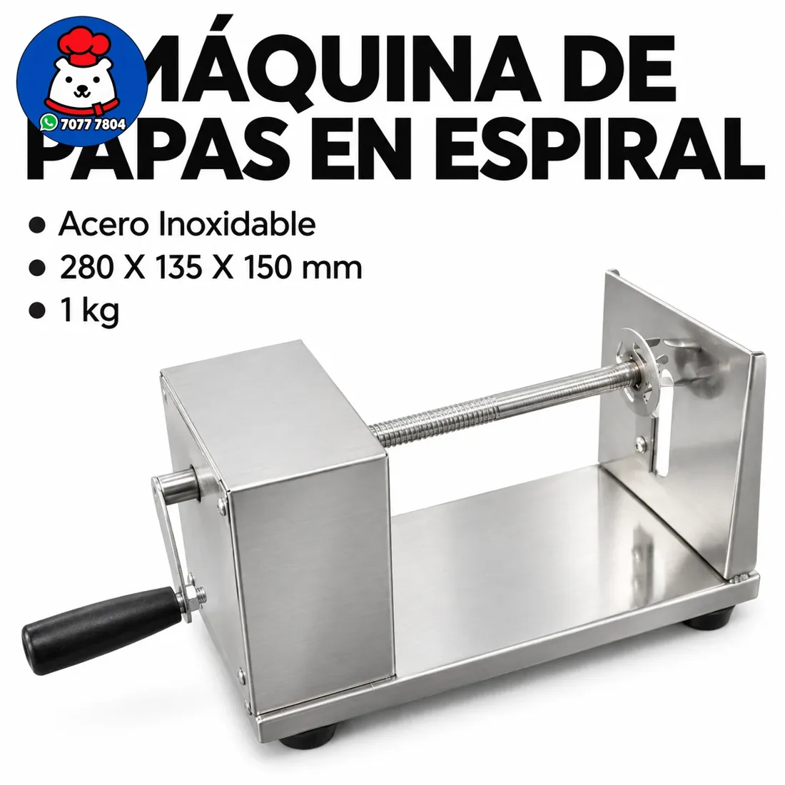 Vista 10 de Máquina de papas en espiral