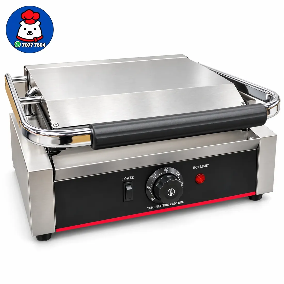 Vista 7 de Sandwichera industrial plana