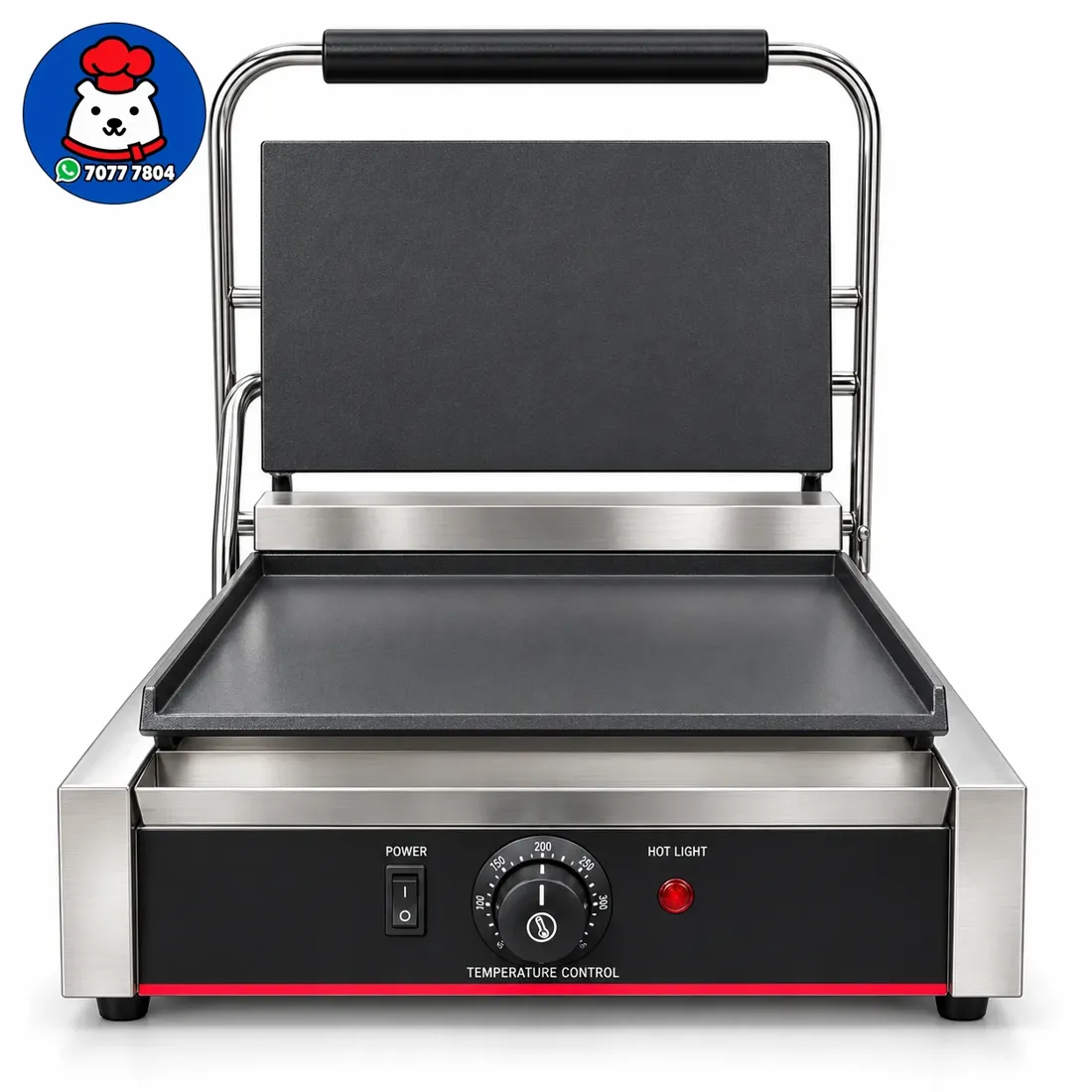 Sandwichera industrial plana