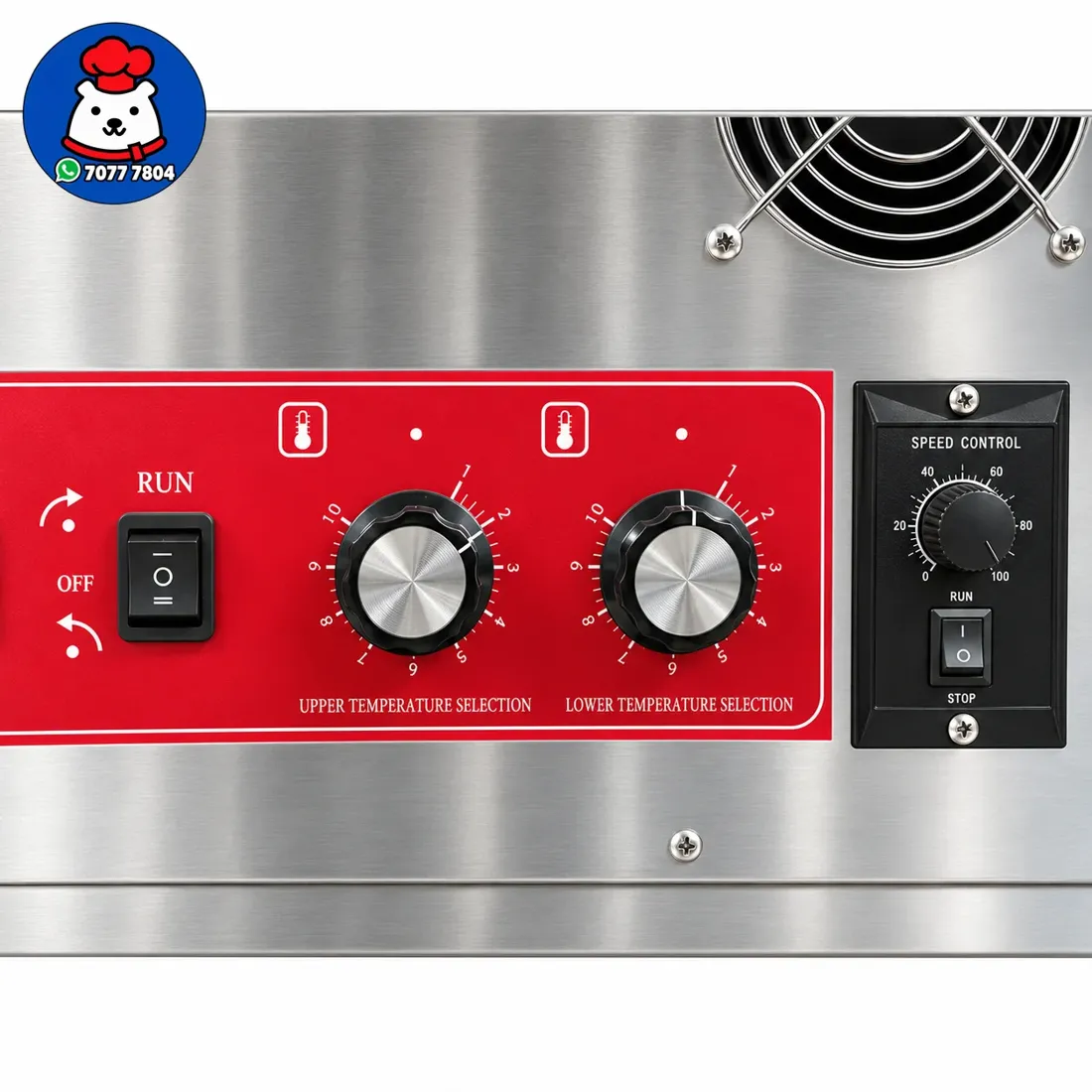 Vista 4 de Horno de cadena grande / 220v