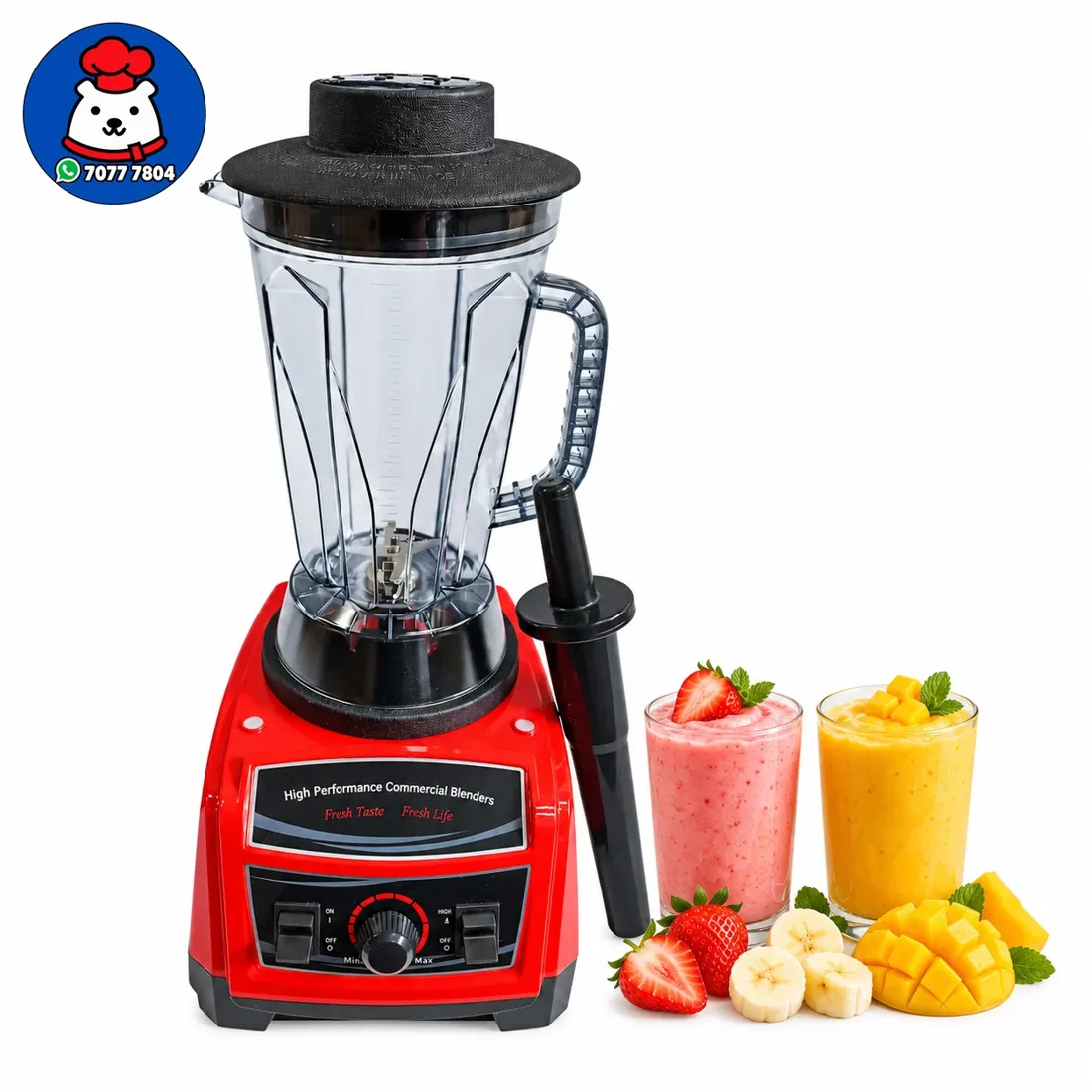 Vista 8 de Licuadora Industrial  análoga 2.7L