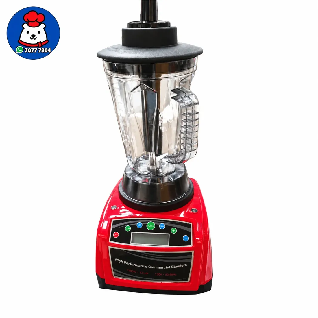 Vista 4 de Licuadora Industrial  Digital - Programable  2.7L