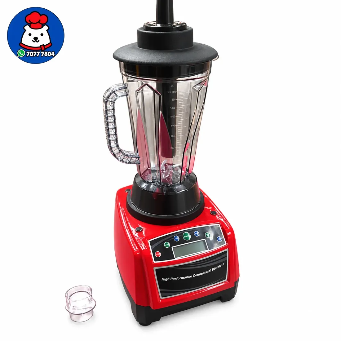 Vista 8 de Licuadora Industrial  Digital - Programable  2.7L