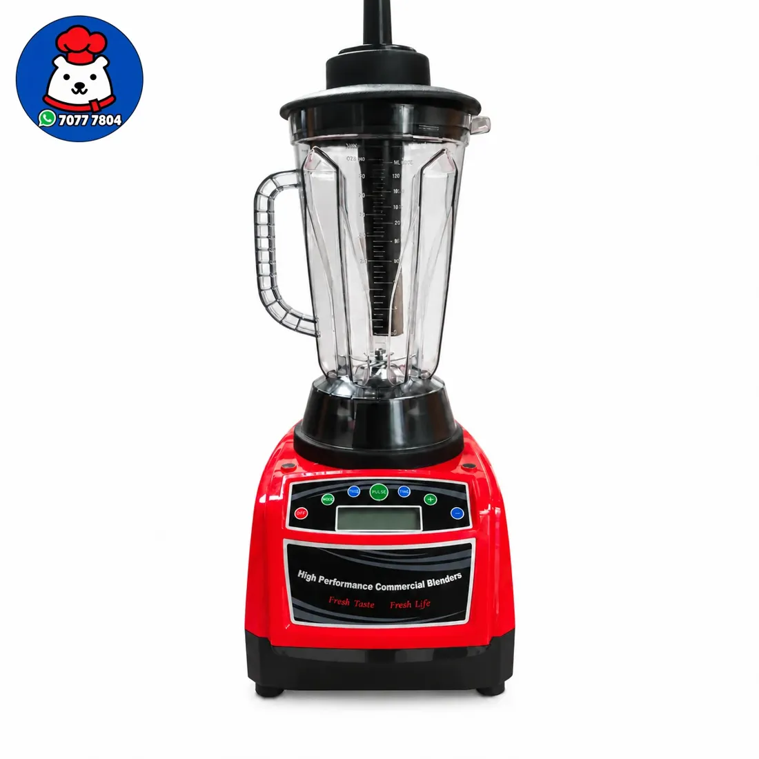 Licuadora Industrial Digital - Programable 2.7L