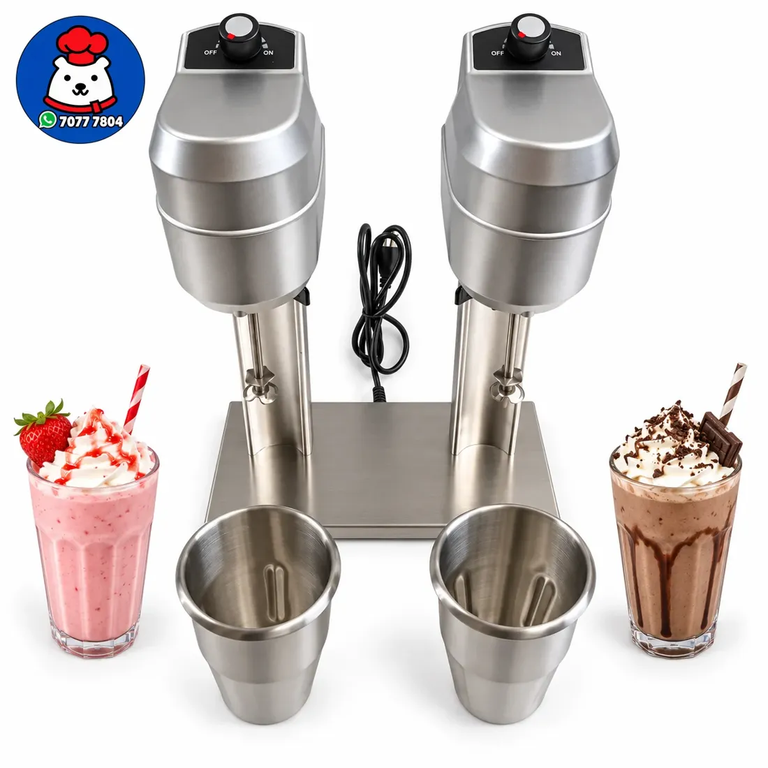 Máquina de MilkShakes doble
