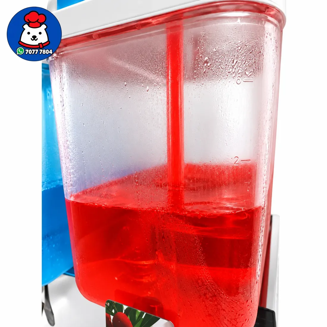 Vista 3 de Refresquera de dos tanques