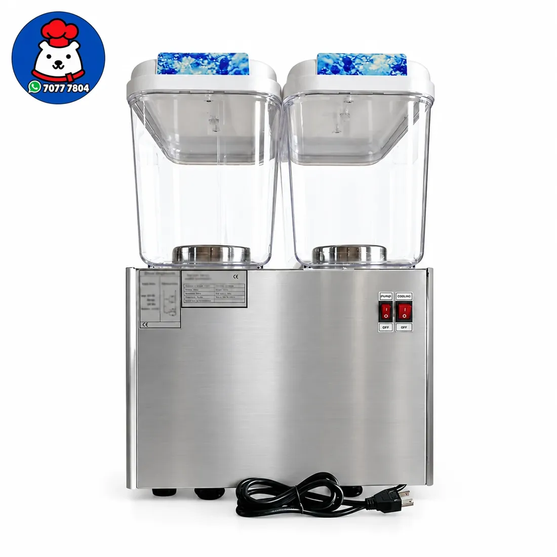 Vista 7 de Refresquera de dos tanques