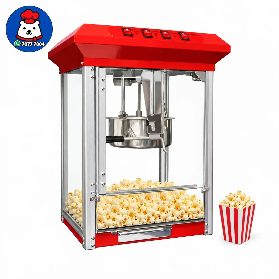 Vista 7 de Máquina de palomitas 8oz plus