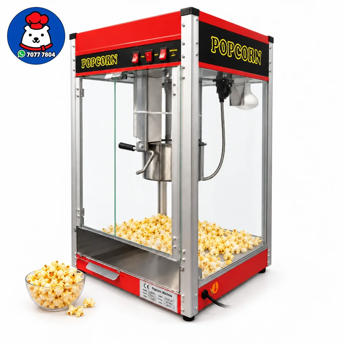 Máquina de palomitas 16oz BIG MASTER
