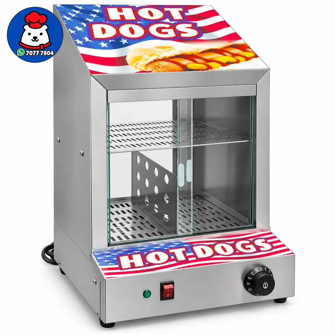 Vista 3 de Máquina de perros calientes de alta capacidad