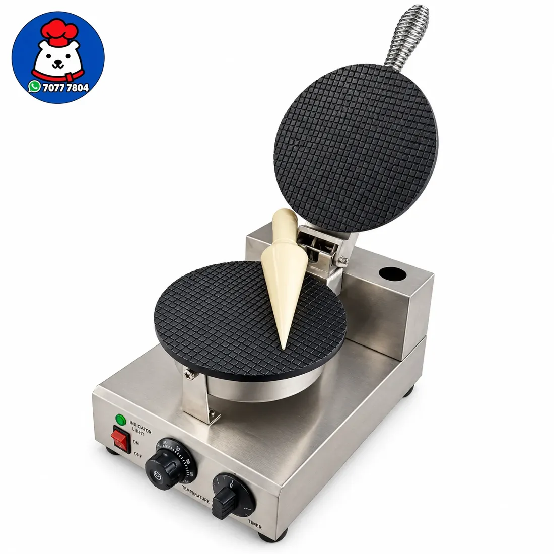 Máquina para conos y Waffles