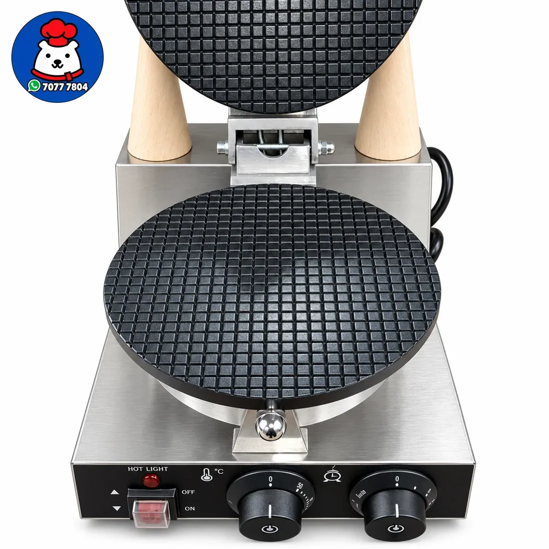 Vista 7 de Máquina para conos y Waffles