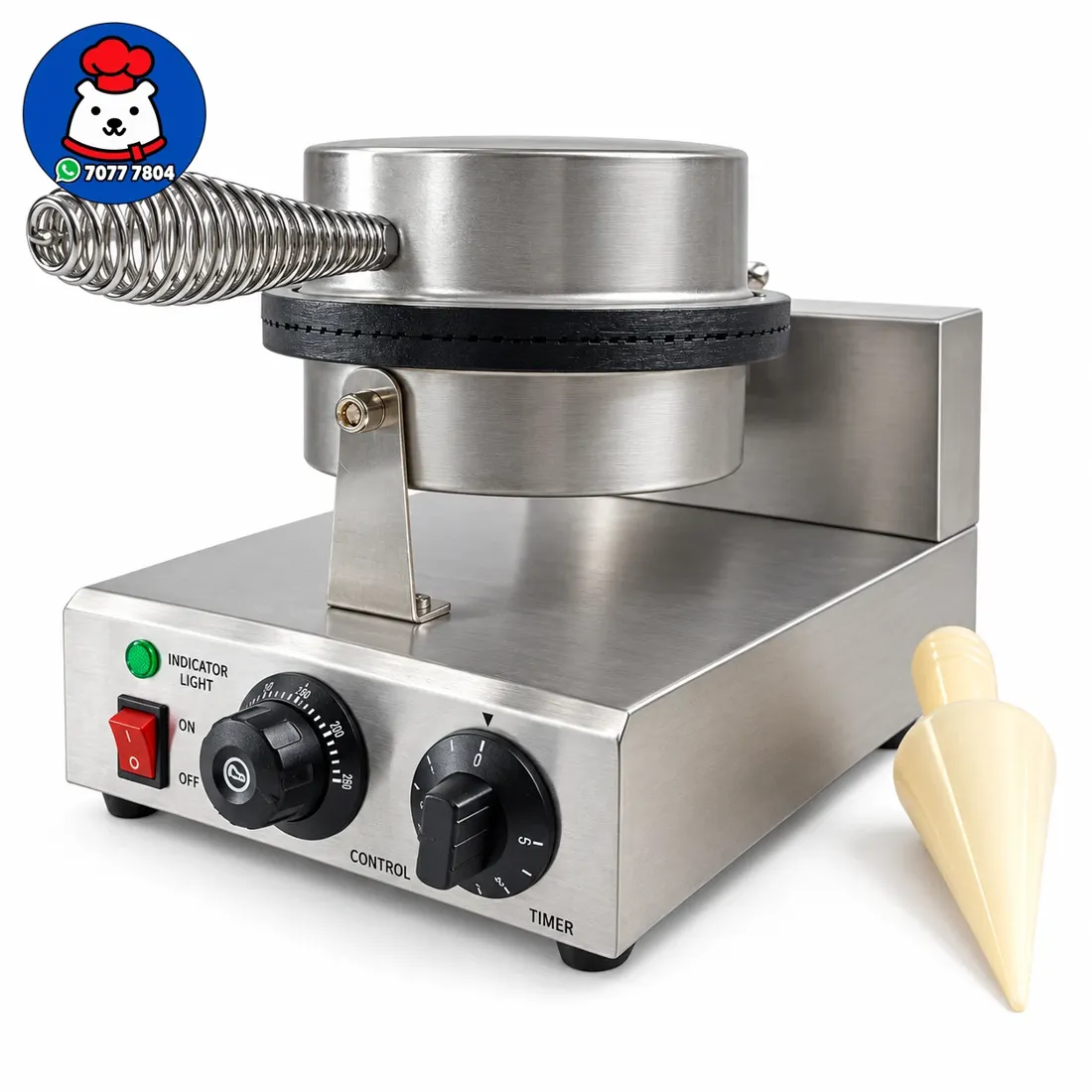 Vista 6 de Máquina para conos y Waffles