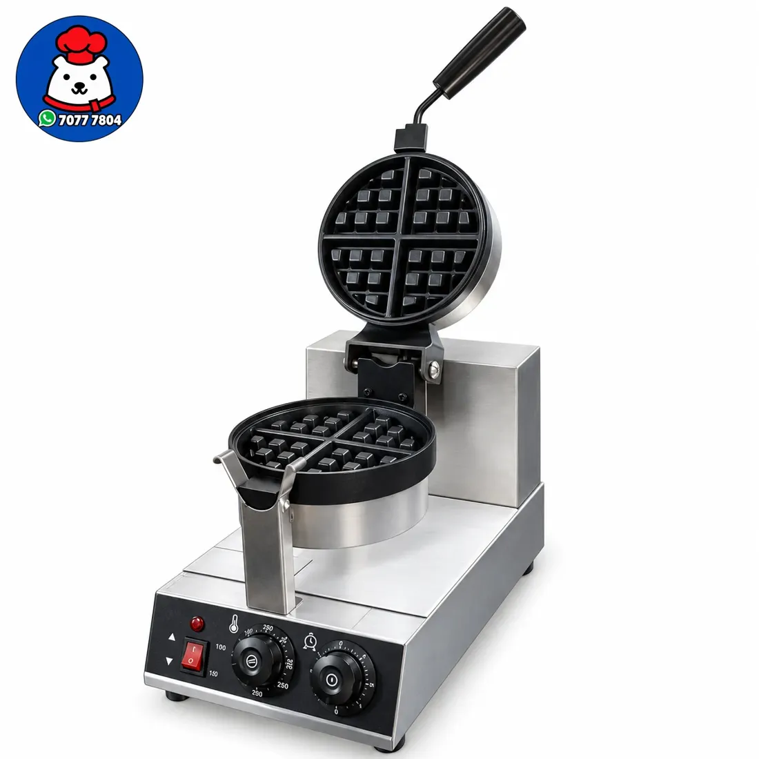 Vista 3 de Máquina de Waffles giratoria